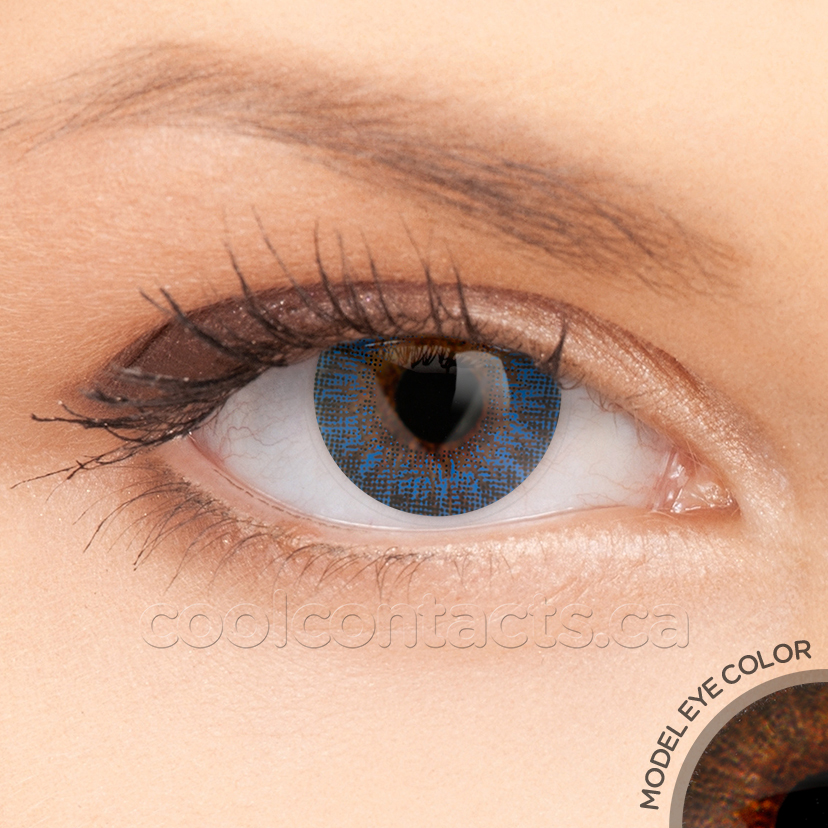 2 T Sky Blue Contact Lenses